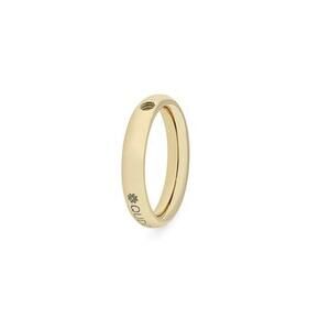 NEW QUDO women's basic small ring in gold